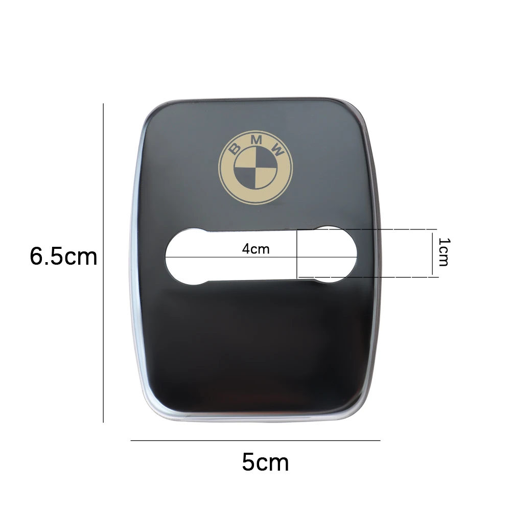 Защитная наклейка на дверной замок автомобиля для BMW 1 3 5 7 серии X1 X3 X4 X5 X6 X7 F15 F16 F30 F31
