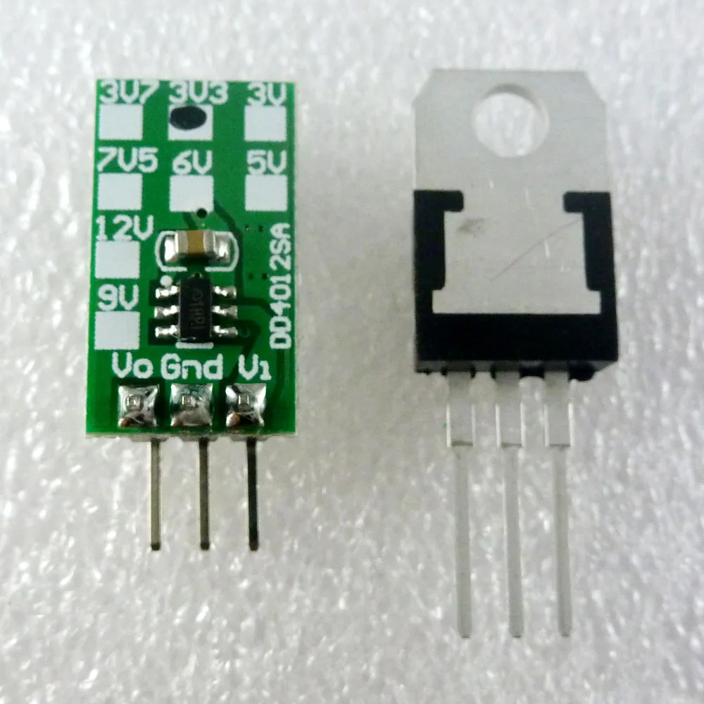 10 шт. 5 Вт 7-40 В до 3 7 6 9 12 постоянного тока понижающий преобразователь модуль