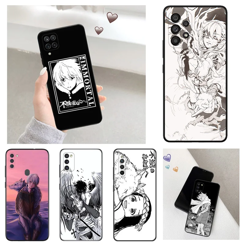 Силиконовые мягкие чехлы для телефонов, чехол для Samsung A04, A73, A72, A71, A54, A53, A52S, A51, A42, A34, A33, A41, A02, A03, A24, аниме «твои вечности»