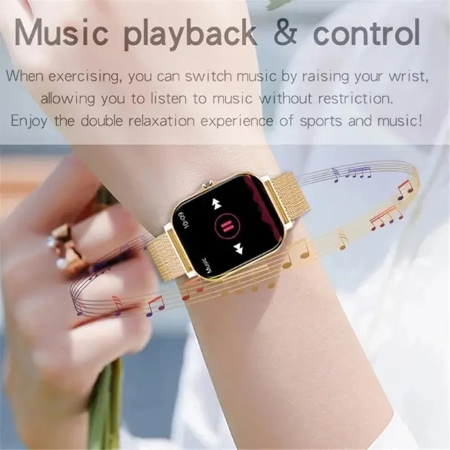 Smart Watch For Men Women Gift Full Touch Screen Sports Fitness Watches Bluetooth Calls Digital Smartwatch Wristwatch 6