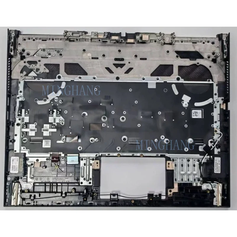 Крышка корпуса (C-крышка) для ноутбуков Dell G16 7630 7635 7631 с клавиатурой с подсветкой, черная, US-раскладка, 0XYT06 (art.: 3920dbe620eaf) - 3920dbe620eaf