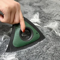 pet hair remover cat fur cleaning device carpet sofa car detail scraper dog lint removal silicone dog cat fur removal brush