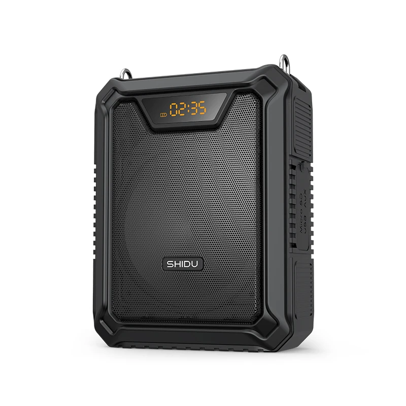 Фото Портативный водонепроницаемый PA-динамик SHIDU IPX5 с Bluetooth и беспроводным УВЧ-усилителем голоса для учителей, перезаряжаемый через Type-C №4