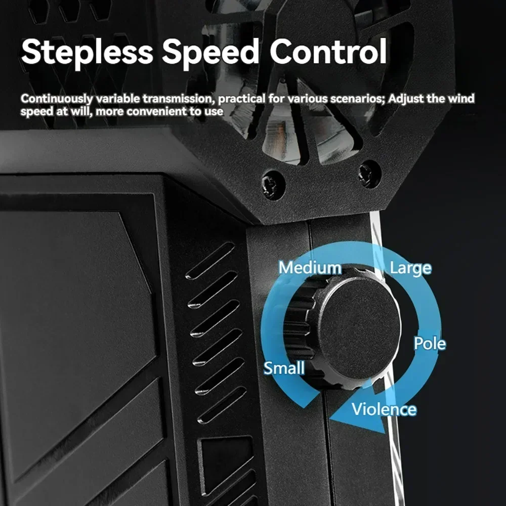 Outdoor Turbine Brushless Blower Mini Super Power Turbo Fan Wireless Air Violent Powerful