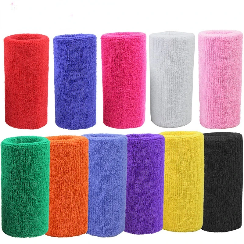 

Wrist Sweatband In 9 Different Colors,Made By High Elastic Meterial Comfortable Pressure Protection,Athletic Wristbands Armbands