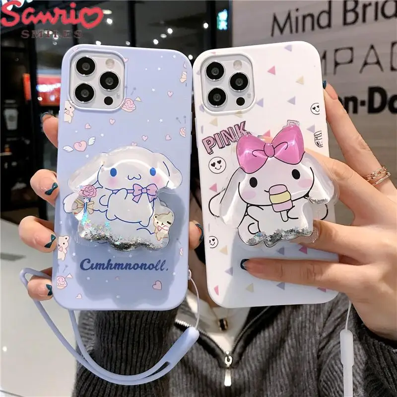 

Kawaii Sanrio Cinnamoroll Red Rice note12 Pro Чехол для Noate12 11 10 9 K60 50 Pro S T X силиконовая Противоударная мягкая фотография со шнурком
