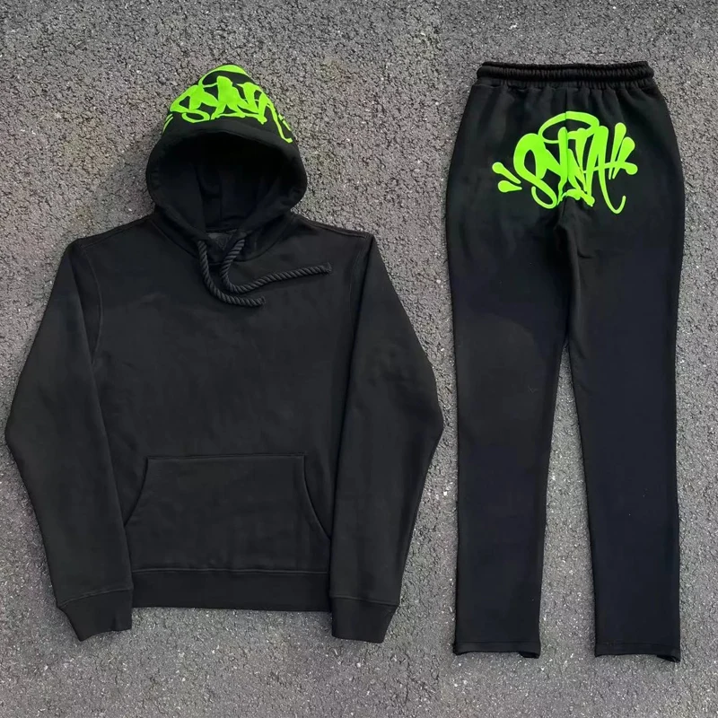 Осенне-зимняя толстовка Synaworld с принтом логотипа для мужчин и женщин