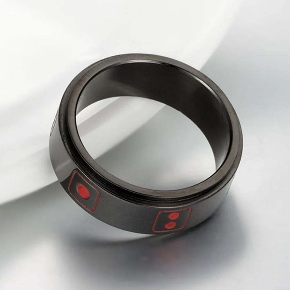 Кольца для сравнения с позолоченными точками |