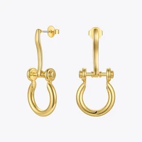 enfashion goth horseshoe drop earrings for women dangle earings fashion jewelry birhthday accessories brincos feminino e211288