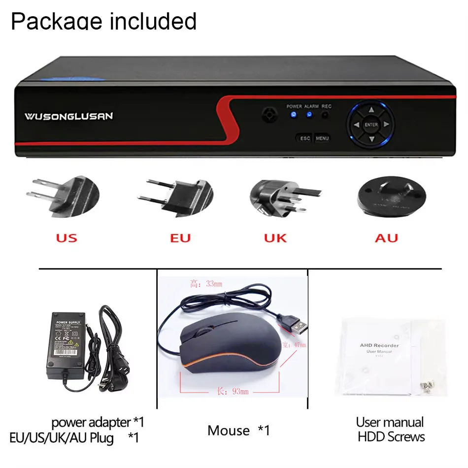 Фото Сетевой видеорегистратор 4K IP POE, 4-канальный CCTV POE NVR Xmeye, поддержка Onvif P2P для 8-мегапиксельной 5-мегапиксельной 1080P 720P IP-камеры наблюдения POE №2