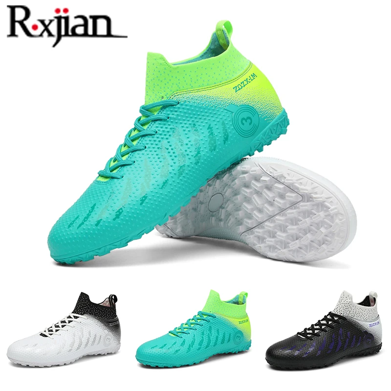 31-48Football Boots Non-Slip Professional Field Boot Soccer Shoes Children Artificial Grass Soccer Boot Futsal Cleats Sneakers