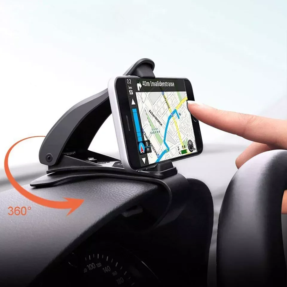 

Car Phone Holder HUD Dashboard Mount Phone Holder In Best Car Stand Bracket Support Smartphone Auto Telephone Clip GPS