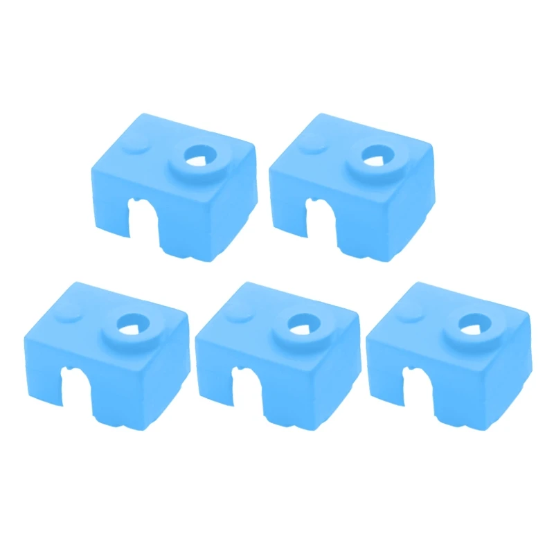 

5 Pieces Genuine Durable Hot End Heater Block Socks for Ender 3 CR10 Extruder Nozzle Protective Silicone Cover E3D-V6 2022 New