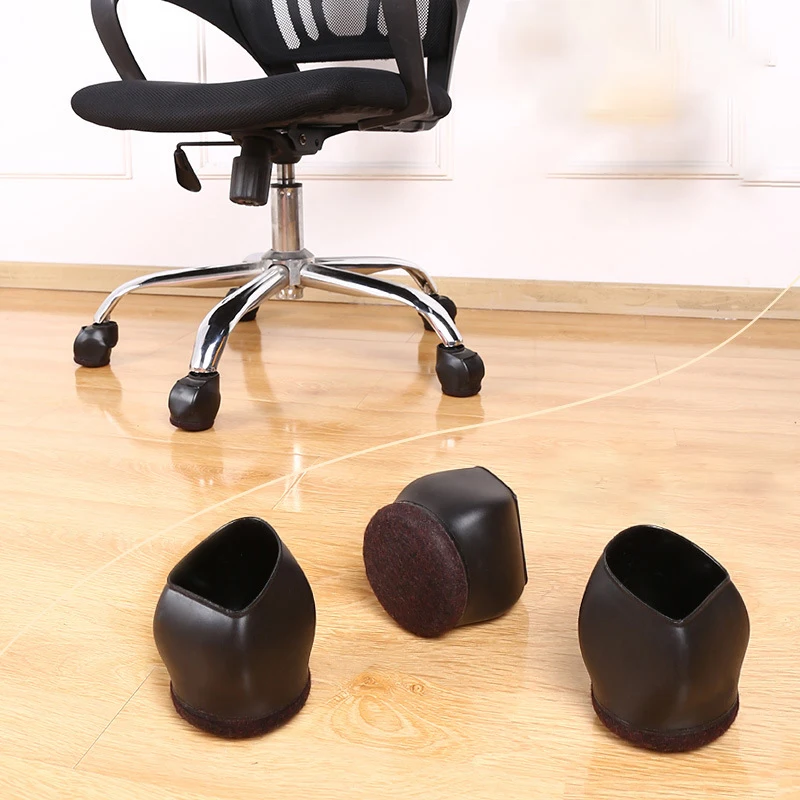 Foot Cover Computer Chair Rollers Fixer Office Universal Whe