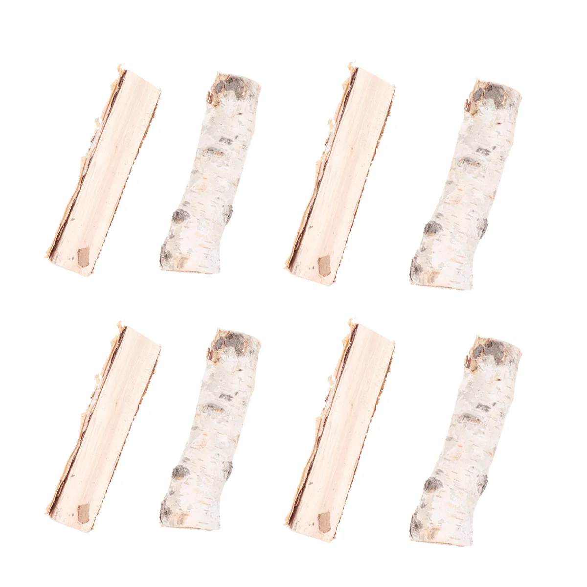 

Birch Wood Christmas Log Wooden Logs Branches Natural Aquarium Tree Craftsbranch Stick Tank Blocks Bundle Sticks Pieces Diy