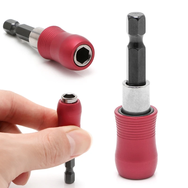 

1 Pc 60mm 1/4 Inch Hex Shank Quick Release Screwdriver Bit Holder Extension Bar