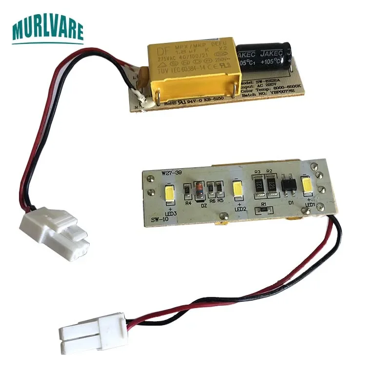 Фото 2 шт. 41041487 Плата управления для холодильника Hoover & Candy SW-BX02A W27-39 с LED-подсветкой №2