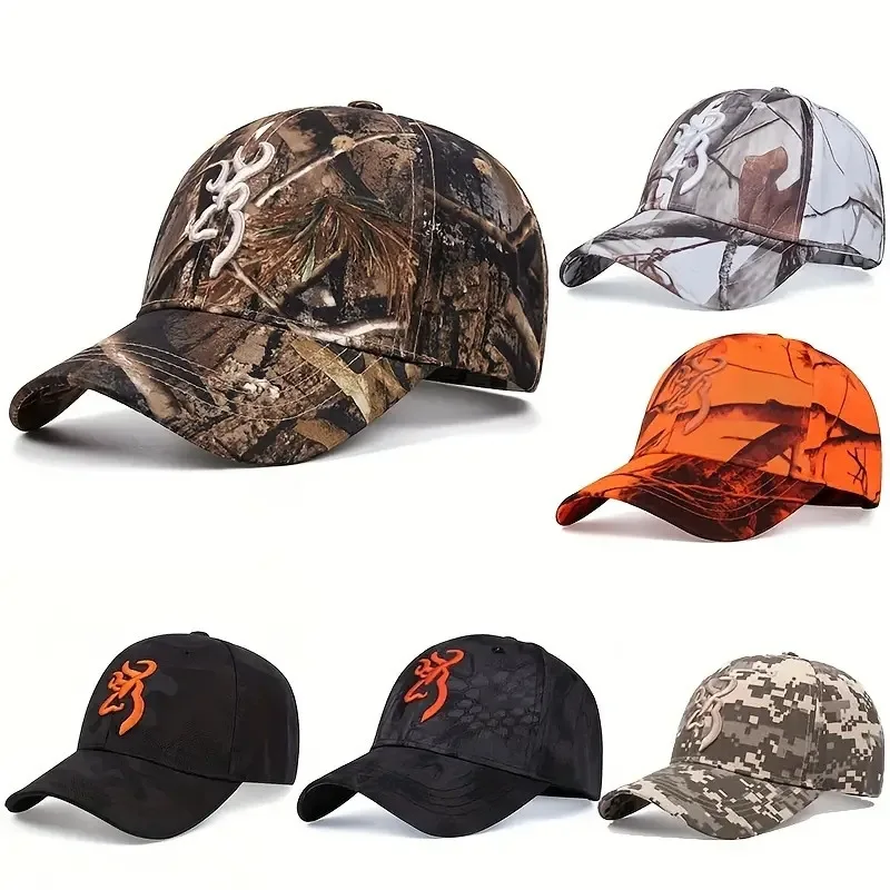 Gorras de béisbol al aire libre protector solar de secado rápido hojas de jungla camuflaje béisbol unisex hombres y mujeres gorras de béisbol de camuflaje