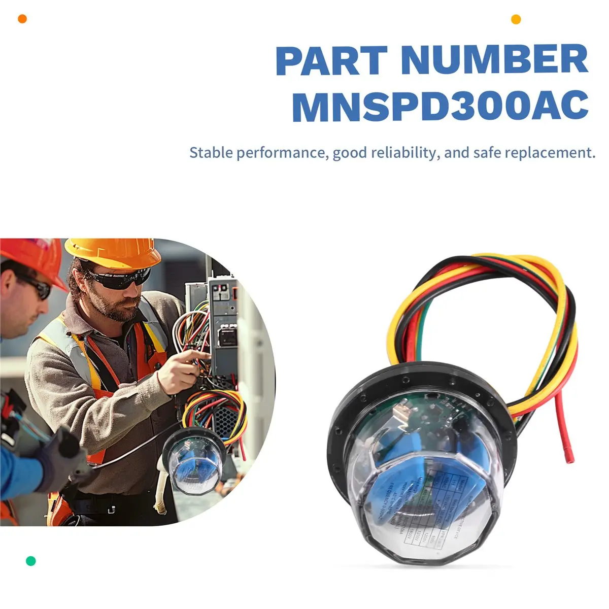 Устройство защиты от перенапряжения DT75BG MNSPD-300-AC - Запасные части для устройства защиты от перенапряжения MNSPD300AC AC (art.: 3920db97fd2a8) - 3920db97fd2a8