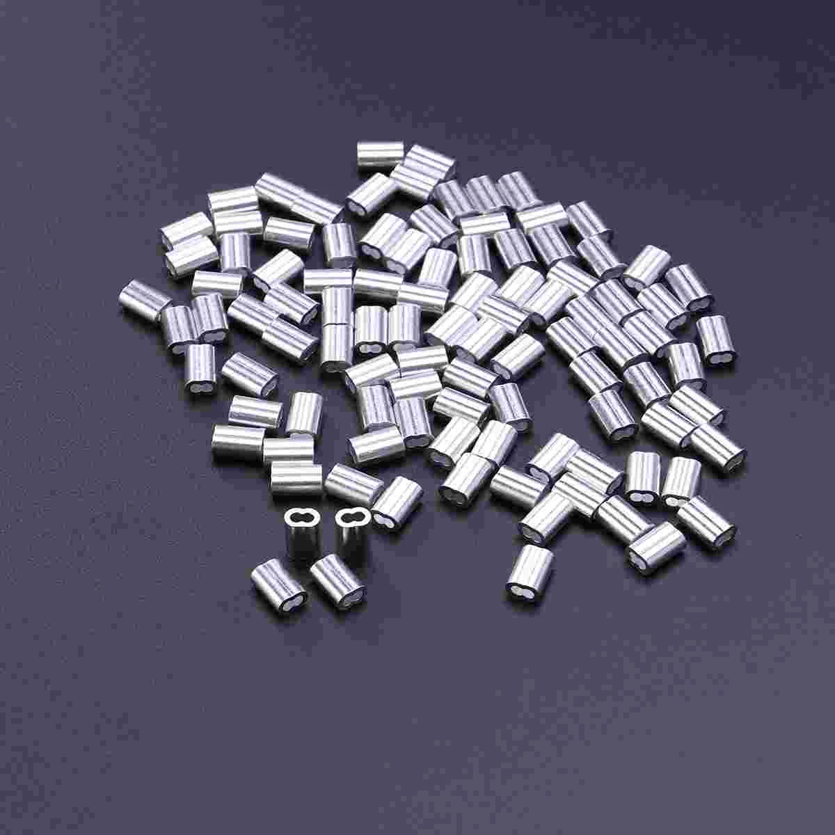 

100 PCS Sleeved Cables Cable Crimps Wire Sleeves Electric Wire Wire Fitting Wire Sleeves Cable Collar