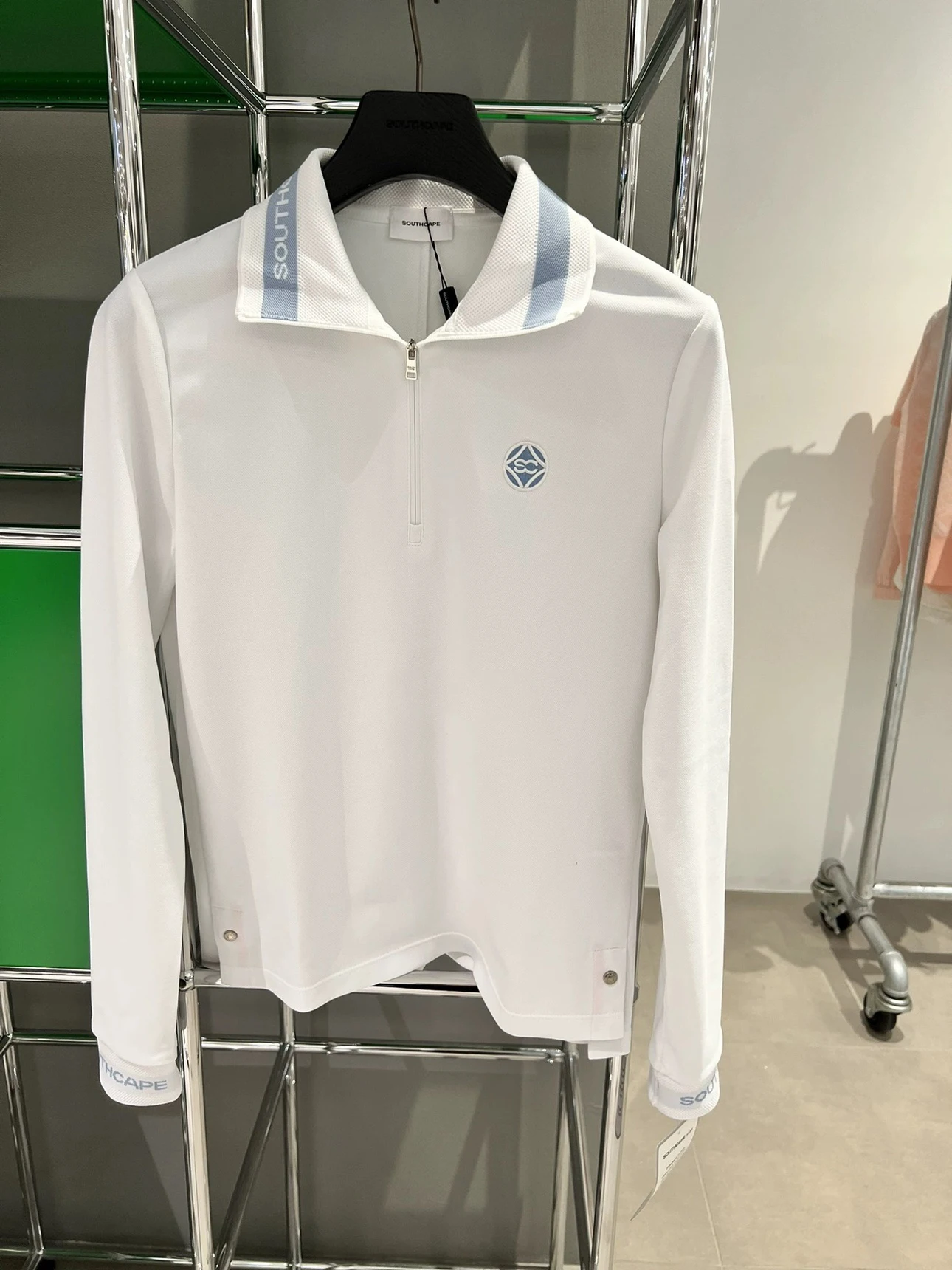 

Autumn and Winter New Age Reducing Polo Collar Long Sleeve Golf Apparel Women's Top Simple and Versatile Sports Outdoor Golf Jer