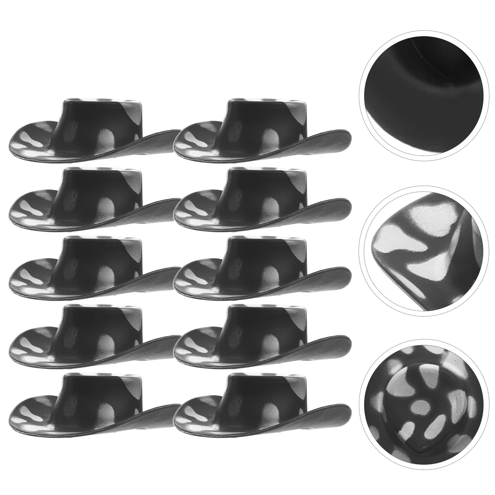 10 шт. аксессуары сделай сам мини-ковбойская шляпа шляпы небольшой аксессуар для