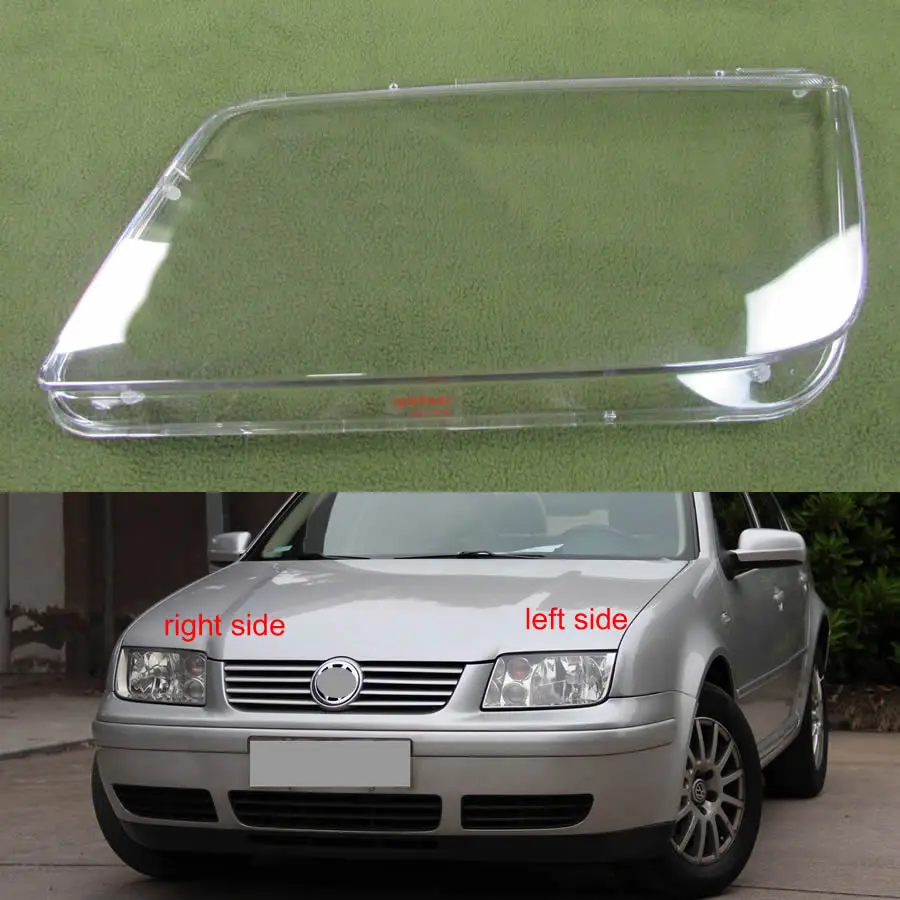 

For Volkswagen VW Bora Jetta MK4 1999-2005 Headlamp Transparent Cover Lampshade Case Front Headlight Shell Lens Plexiglass