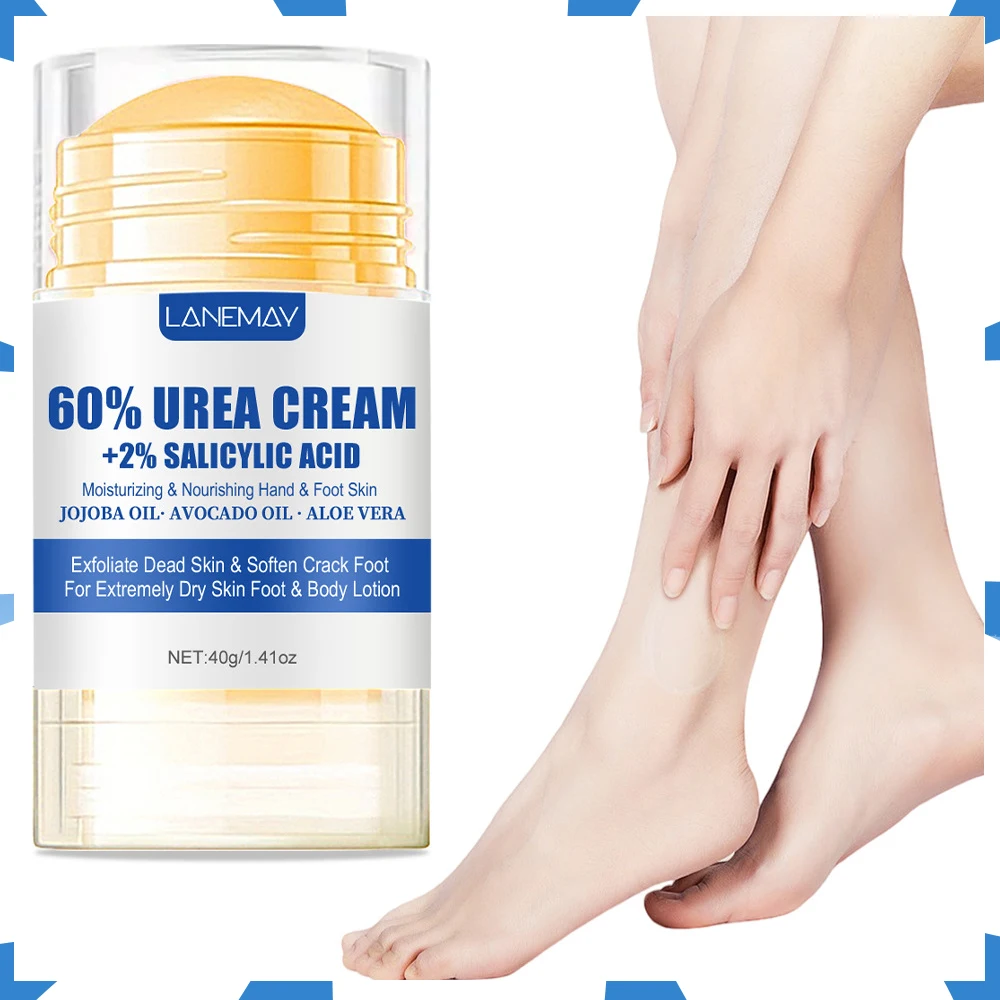 60% крем для ног с мочевиной ультраувлажняющий алоэ вера смягчения сухих