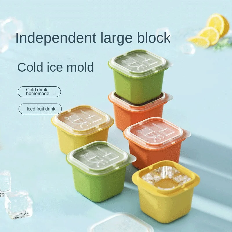 Бытовая форма для льда летняя решетка с одним отверстием быстрое замораживание