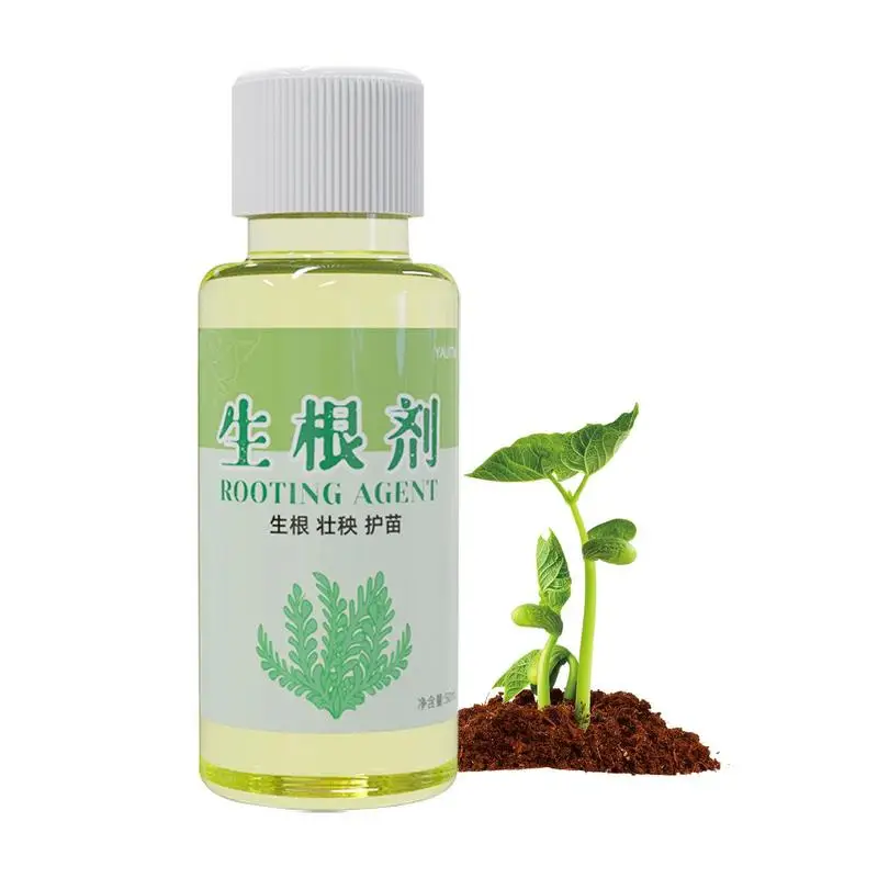 

Liquid Rooting Hormones High-Performing Organic Plant And Tree Root Stimulator Root Growth Hormones 50ml Liquid Root Stimulator