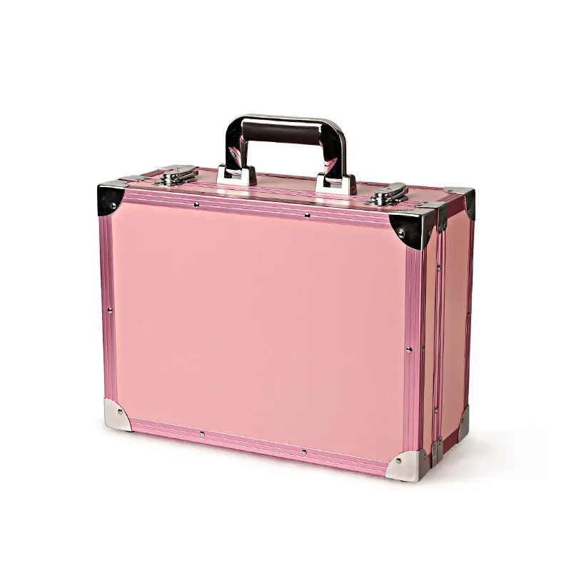 Косметичка 2022 Новая женская портативная с ярким освещением для домашней косметики, большое хранение макияжа.