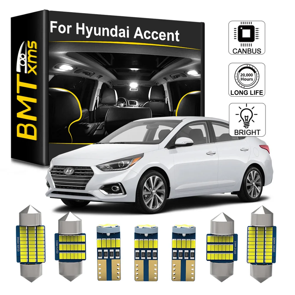 

Canbus Car LED Interior Light For Hyundai Accent II III IV V LC MC RB RC HC YC 2007 2008 2011 2013 2014 2015 2017 2018 2019 2020
