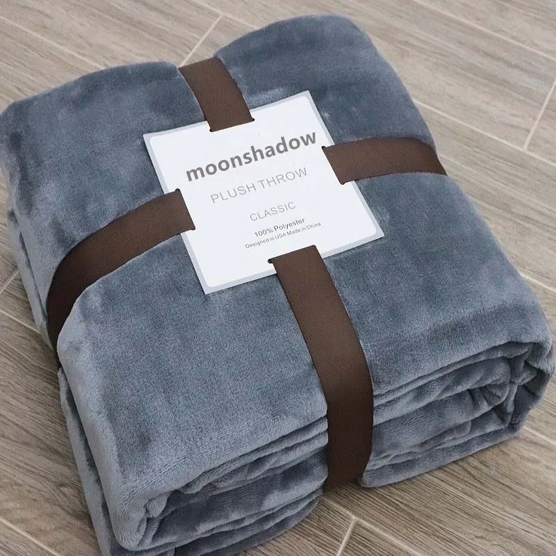 

Plush Throw Blanket Light Weight Blanket Bedspread On The Bed Super Soft Cozy Microfiber Blanket Fluffy For Couch Camping Travel