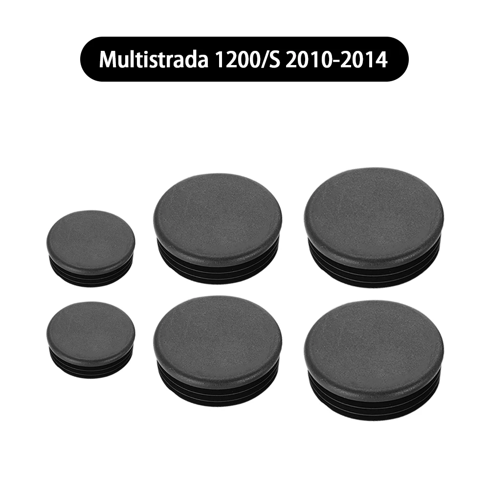 

Аксессуары для мотоциклов Ducati Multistrada 1200 S 2010 - 2014 2013 2012, крышка отверстия рамы, крышки, Набор декоративных крышек рамы