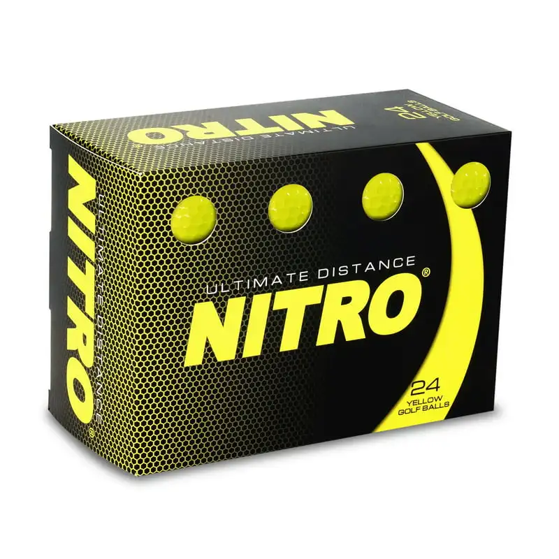 

Ultimate Distance Golf Ball, 24-Pack, Yellow