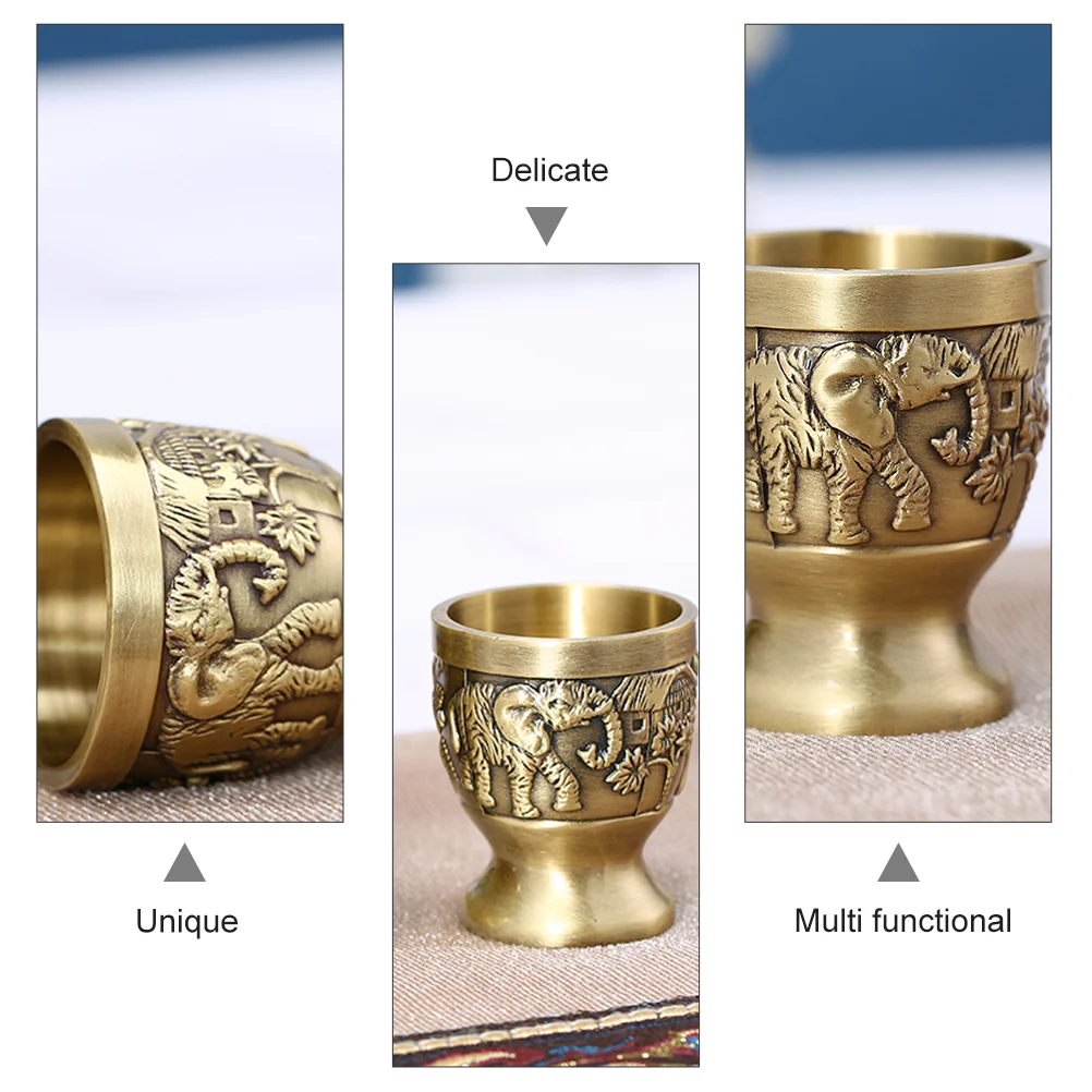 Винтажные украшения чашка ретро стеклянные кружки бокалы для виски цинковый