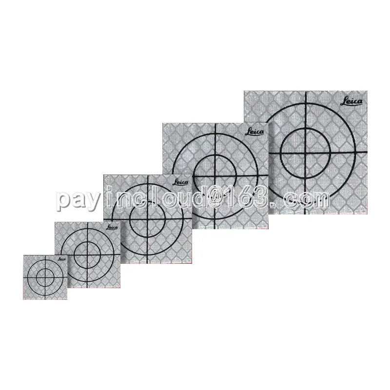 

Total Station Instrument Reflector Tunnel Measurement Reflective Sticker Prism Paper 2cm Self-Adhesive 3cm Reflective