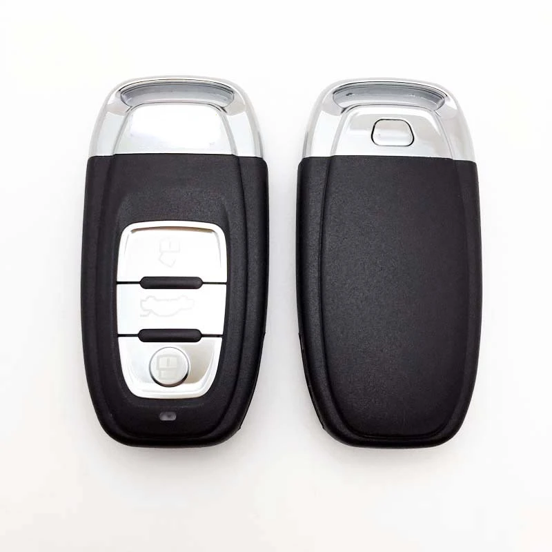 

Smart Insert Key 3 Buttons For Audi A4l A3 A4 A5 A6 A8 Quattro Q5 Q7 A6 A8 Replacement Remote Key Shell Case HU66 Blade