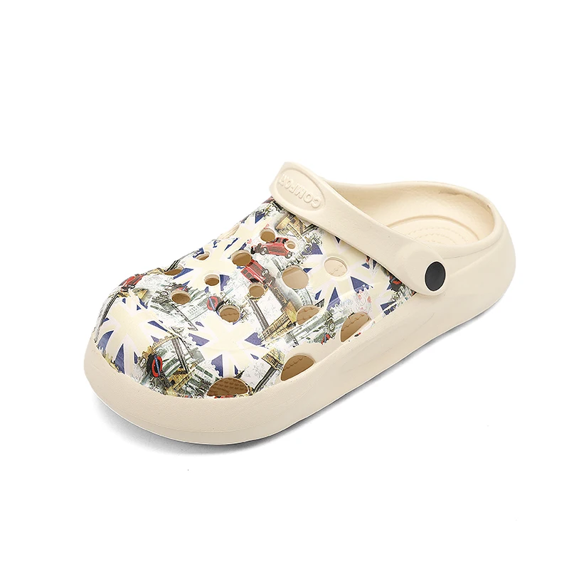 Сандалии унисекс летние без шнуровки дышащие пляжные шлепанцы для воды легкие