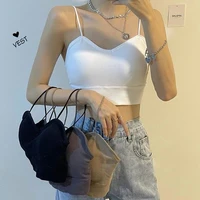short womens beauty back underwear no steel ring gathered small sling tube top anti failure base wrap chest