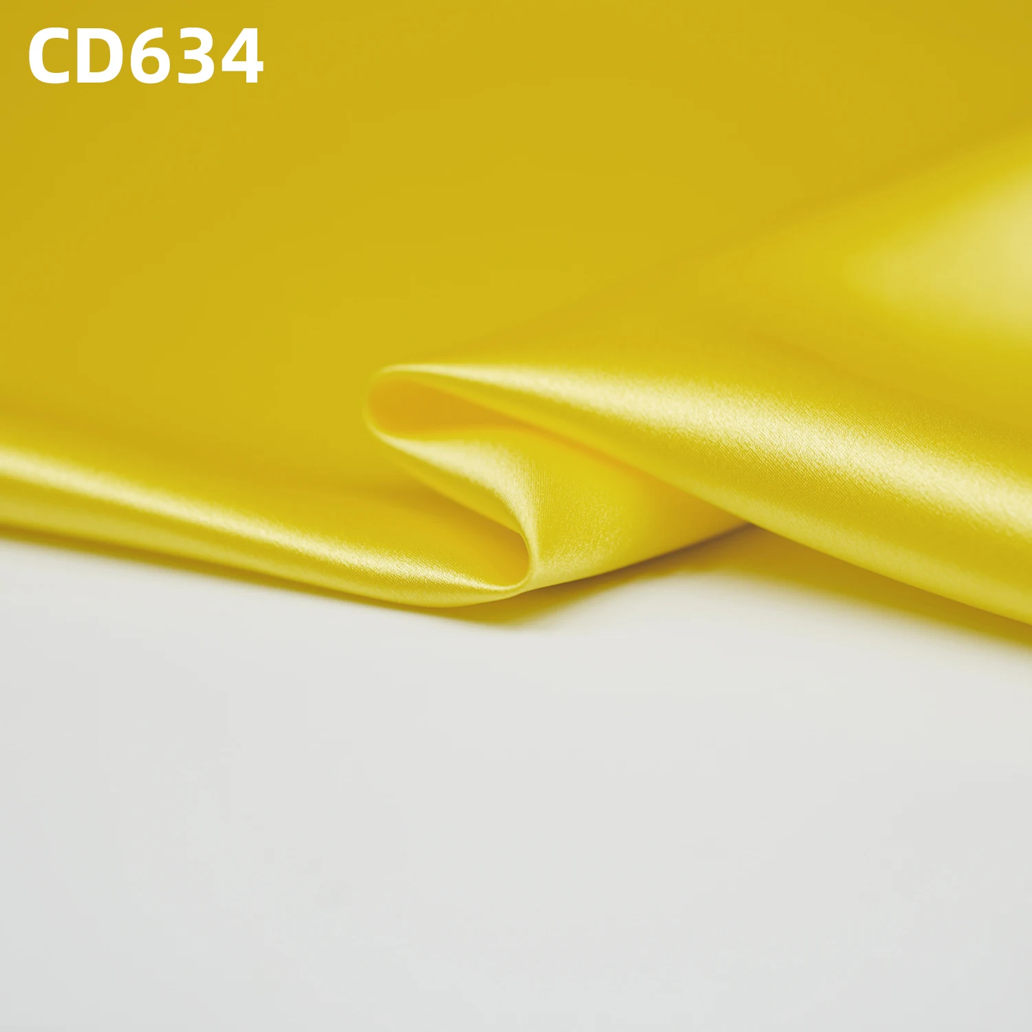 Коллекция HYSK Из Желтого Золота 100% Шелковая Атласная Ткань Charmeuse 30 Мм Тяжелая