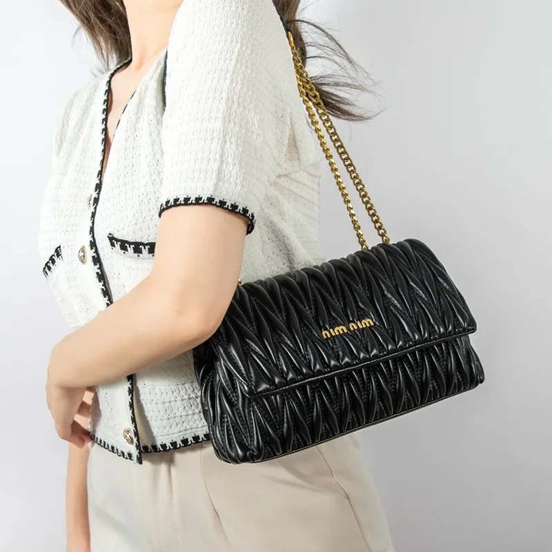 Модная маленькая квадратная сумка с икрай диагональная через плечо регулируемая