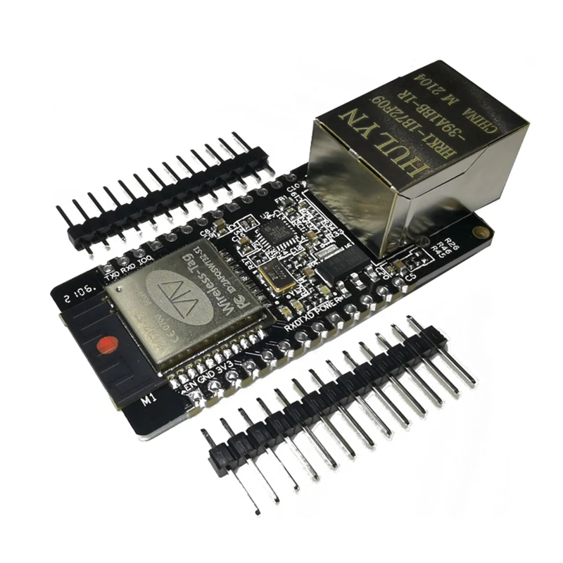 

WT32-ETH01 Встроенный последовательный порт сети Bluetooth + Wifi комбинированный модуль шлюза MCU модуль ESP32 беспроводной модуль