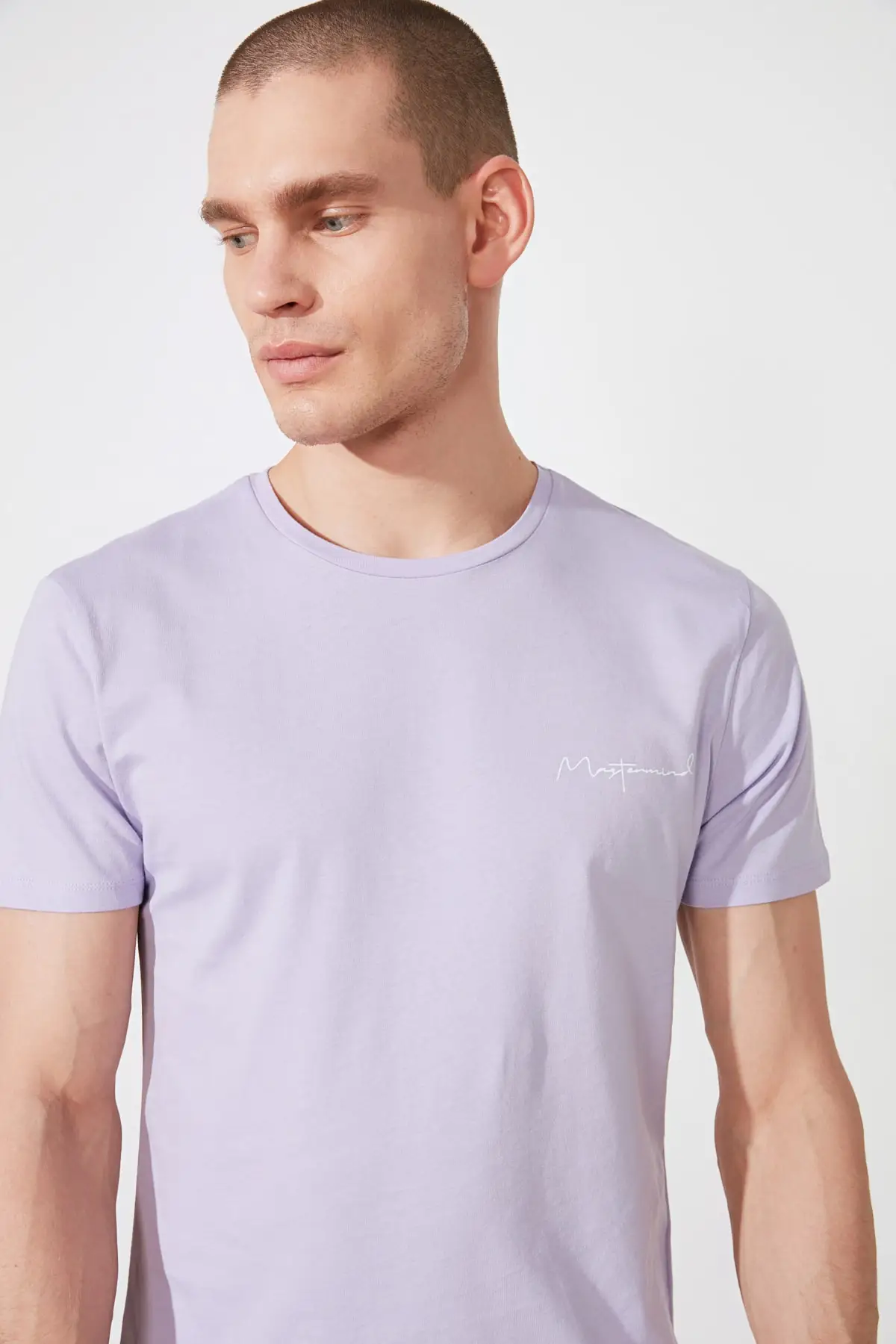Мужская Базовая футболка Trendyol TMNSS20TS0083|Мужские футболки| |