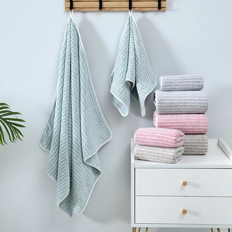 S Bath Adult Household Male And Female Children Absorbent Thickened Hair Hand Soft Drying Shower Towels
