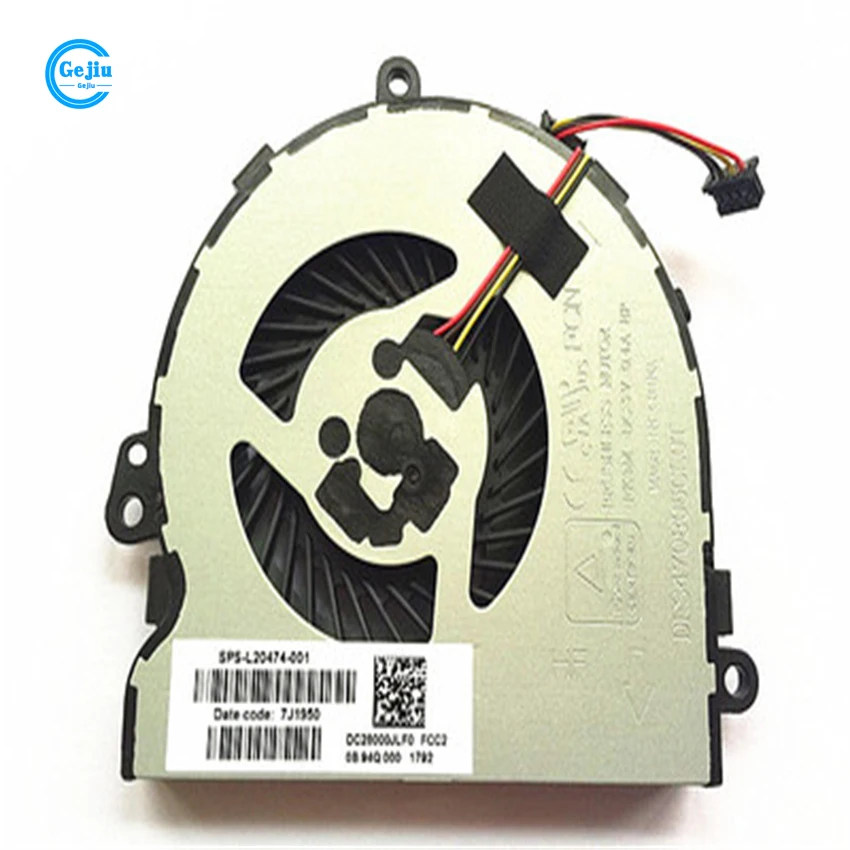 

New Original Laptop CPU Cooling Fan L20474-001 For HP 250 255 256/G7 15-DA DB DR DX