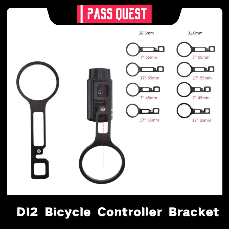 PASS QUEST 28.6mm 31.8mm Bike Holder Battery Mount For Giant OD2 Di2 Junction Bicycle Expand Controller Bracket Part