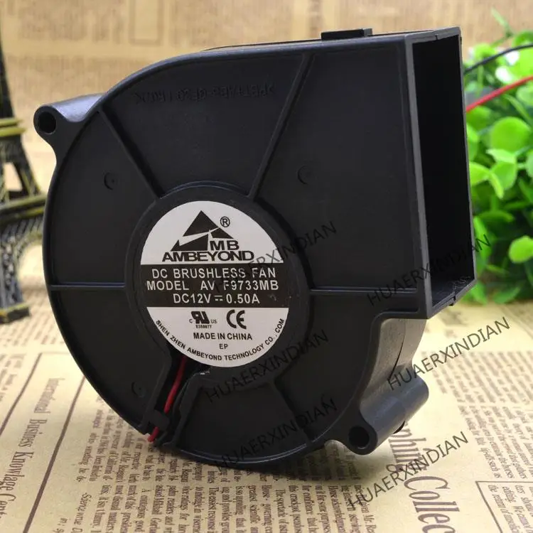 

New AV-F9733MB 12V 0.50A 9733 Cooling Fan Assembly Kit