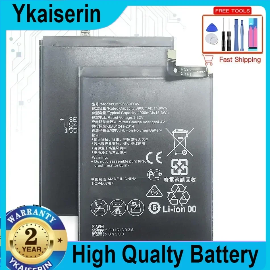 HB 396689 Аккумулятор ECW 4000 мАч для Huawei Mate 9/9 Pro Y7 2017 Honor 8C Y9 2018 2019 Версия Enjoy 7 Plus Гарантия