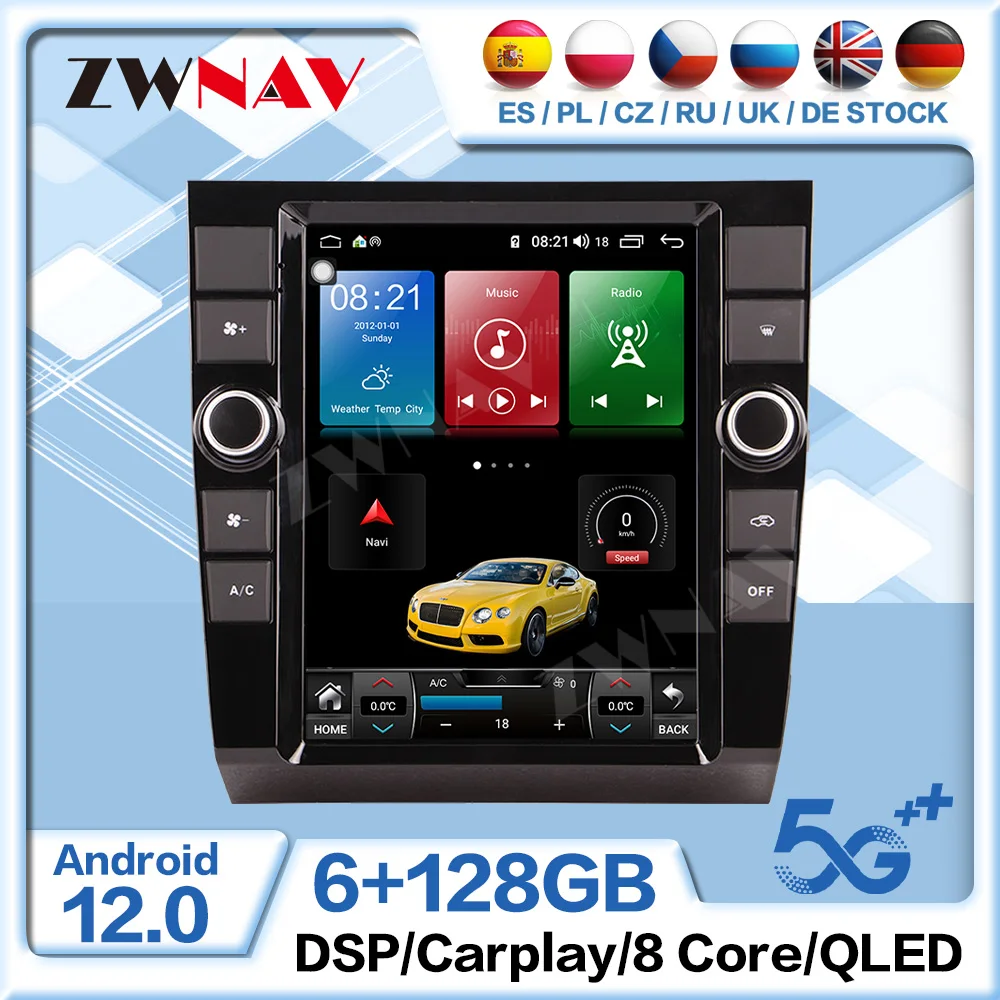 Carplay видео приемник для Audi A4 2002-2008 Tesla автомобильное радио 1 Din Android мультимедийный